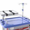 Тележка медицинская Med-Mos ЕТ850-02 ТМ-021АН-00 серая